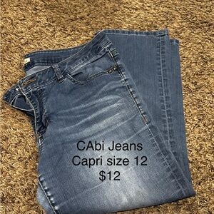 CAbi ankle jeans